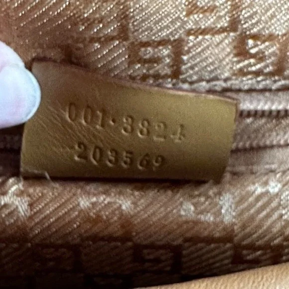 GUCCI Vintage Y2K Suede Leather Piston Lock Jackie Small Shoulder‎ Bag Authentic - Picture 12 of 16